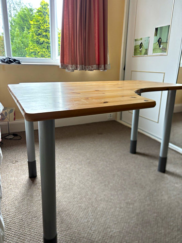 Corner desk 120x90cm - corner,
