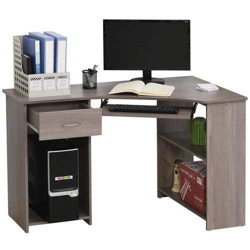 Shaped corner computer desk - l-shaped,