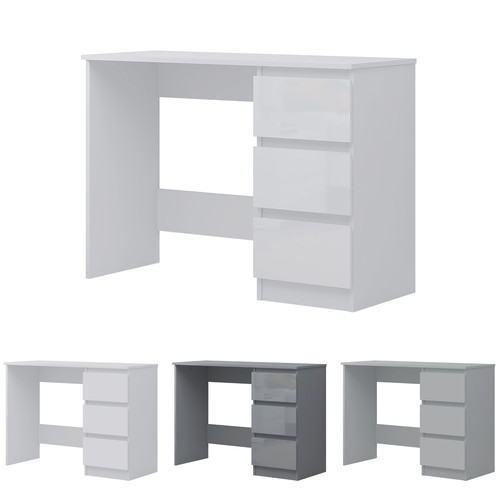 Home office desk white grey - home, or