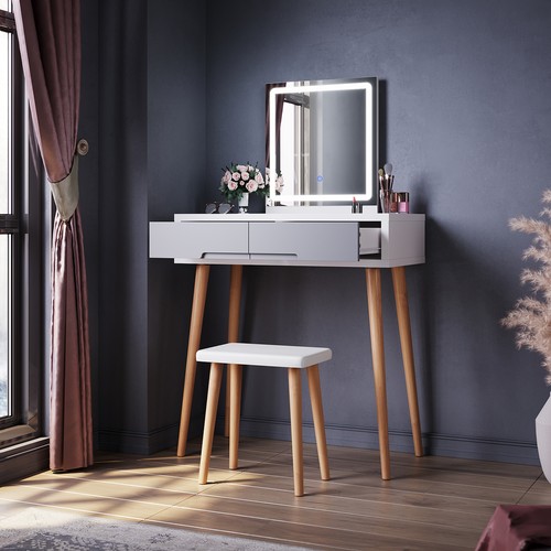 Dressing table set with - table,