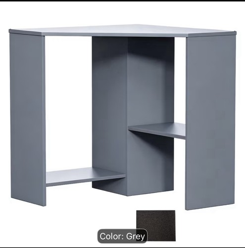 Grey desk - grey,