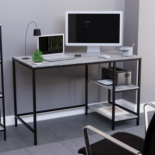 Office computer desk - computer, laptop