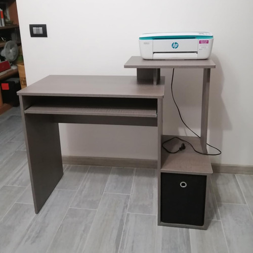 Computer desk shelves home - desk,