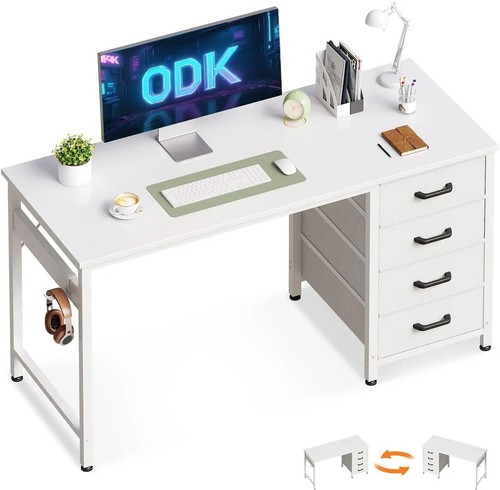 Coleshome white computer desk - coleshome,