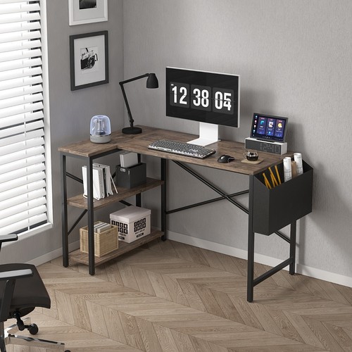 Shaped corner desk - shaped,